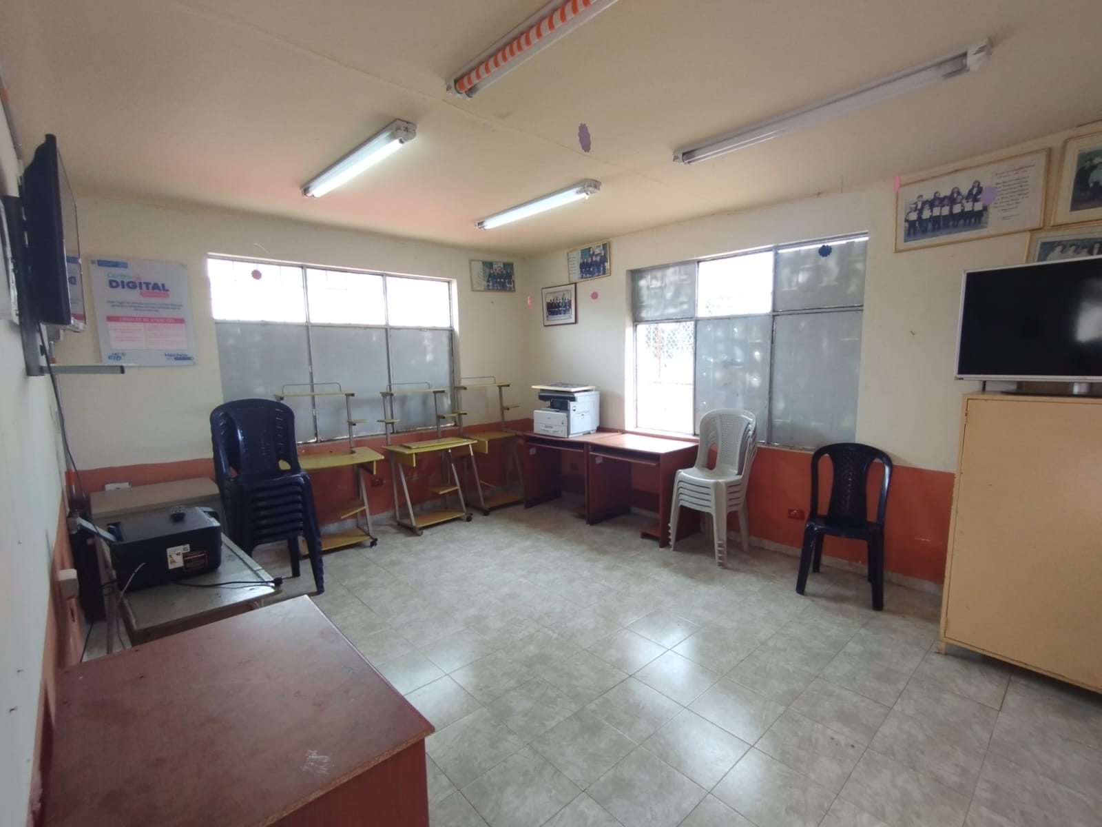 Aula informatica de La Jardinera